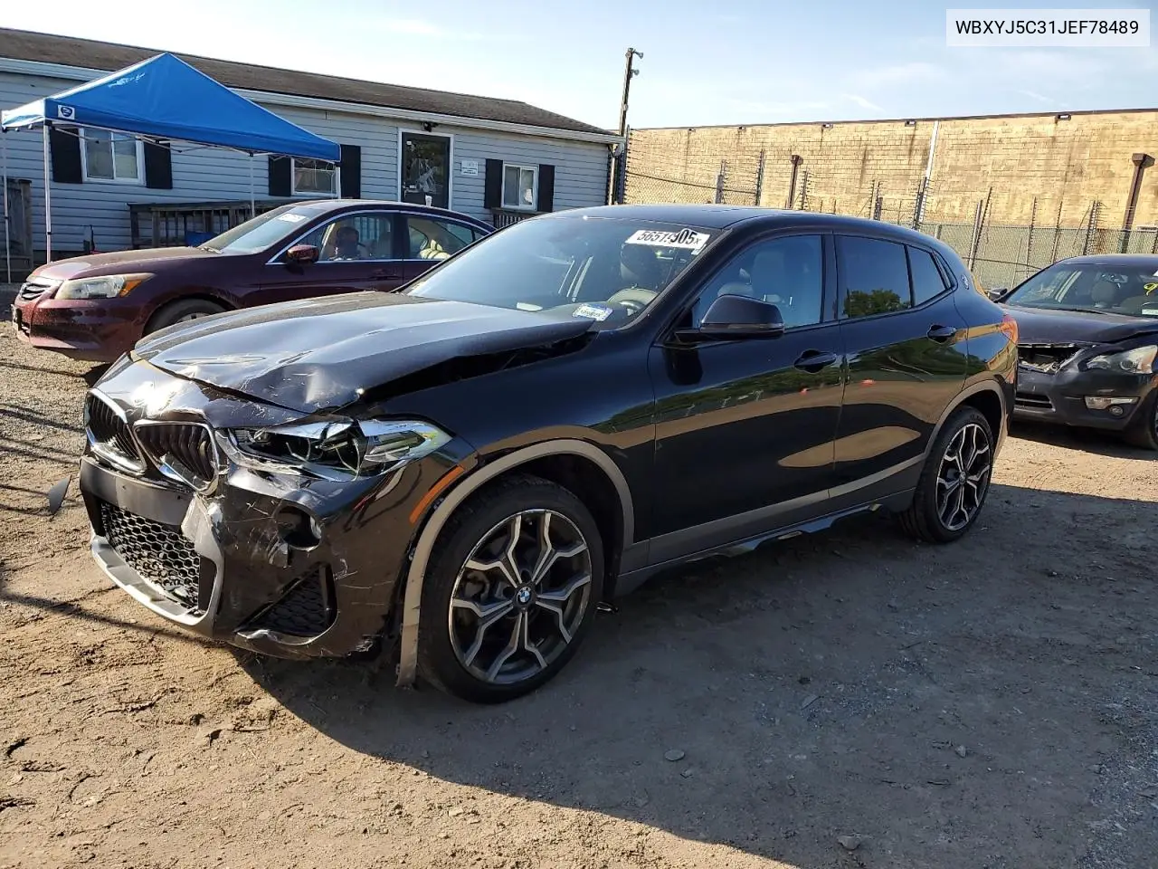 2018 BMW X2 xDrive28I VIN: WBXYJ5C31JEF78489 Lot: 56519905