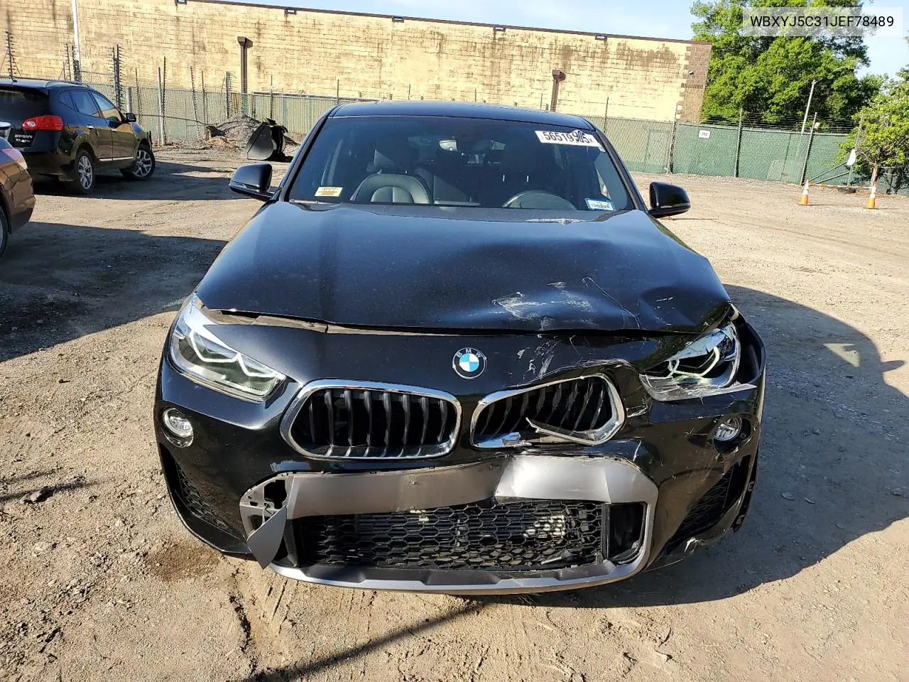 2018 BMW X2 xDrive28I VIN: WBXYJ5C31JEF78489 Lot: 56519905