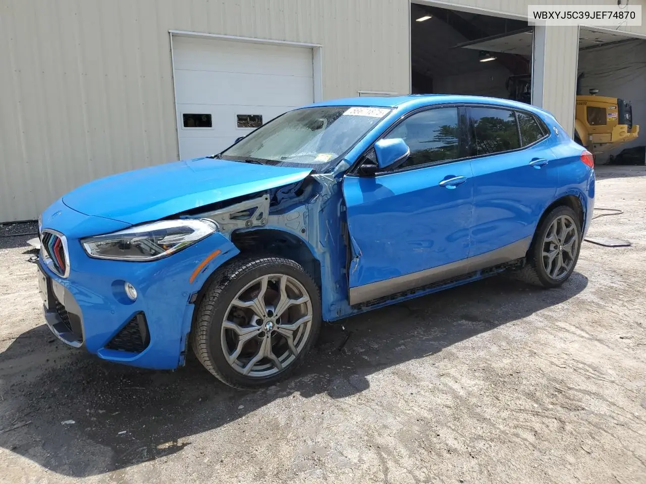 2018 BMW X2 xDrive28I VIN: WBXYJ5C39JEF74870 Lot: 56671875