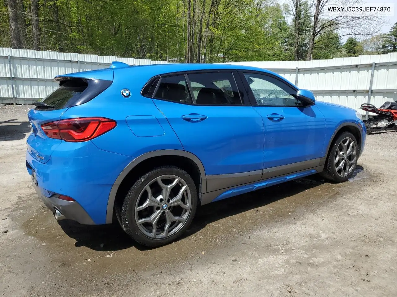 2018 BMW X2 xDrive28I VIN: WBXYJ5C39JEF74870 Lot: 56671875