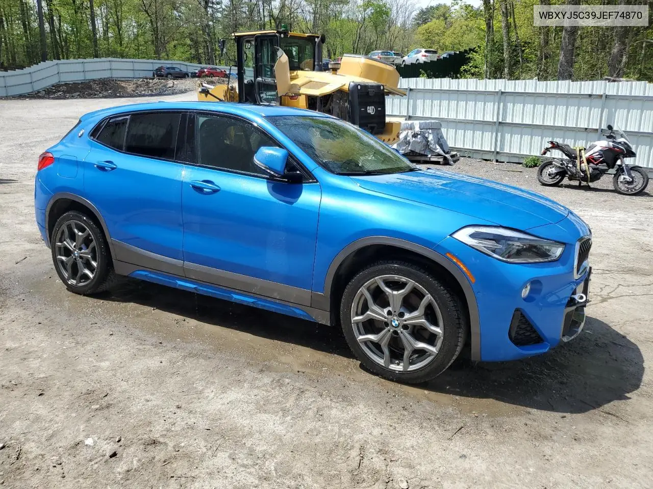 2018 BMW X2 xDrive28I VIN: WBXYJ5C39JEF74870 Lot: 56671875