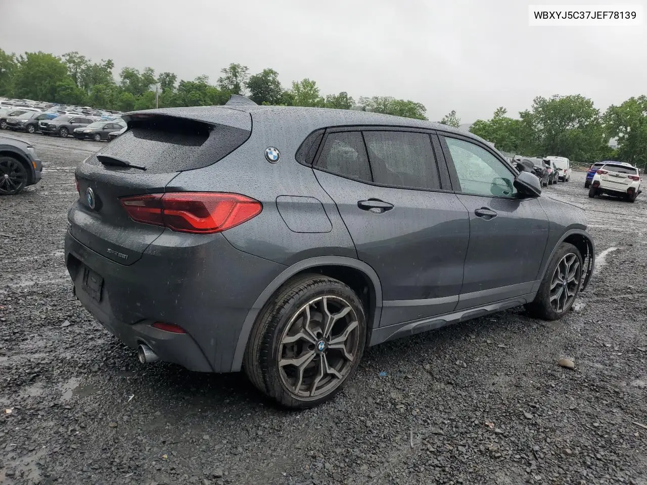 2018 BMW X2 xDrive28I VIN: WBXYJ5C37JEF78139 Lot: 60303565