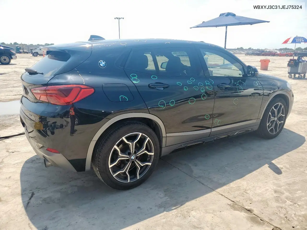 2018 BMW X2 Sdrive28I VIN: WBXYJ3C31JEJ75324 Lot: 60657165