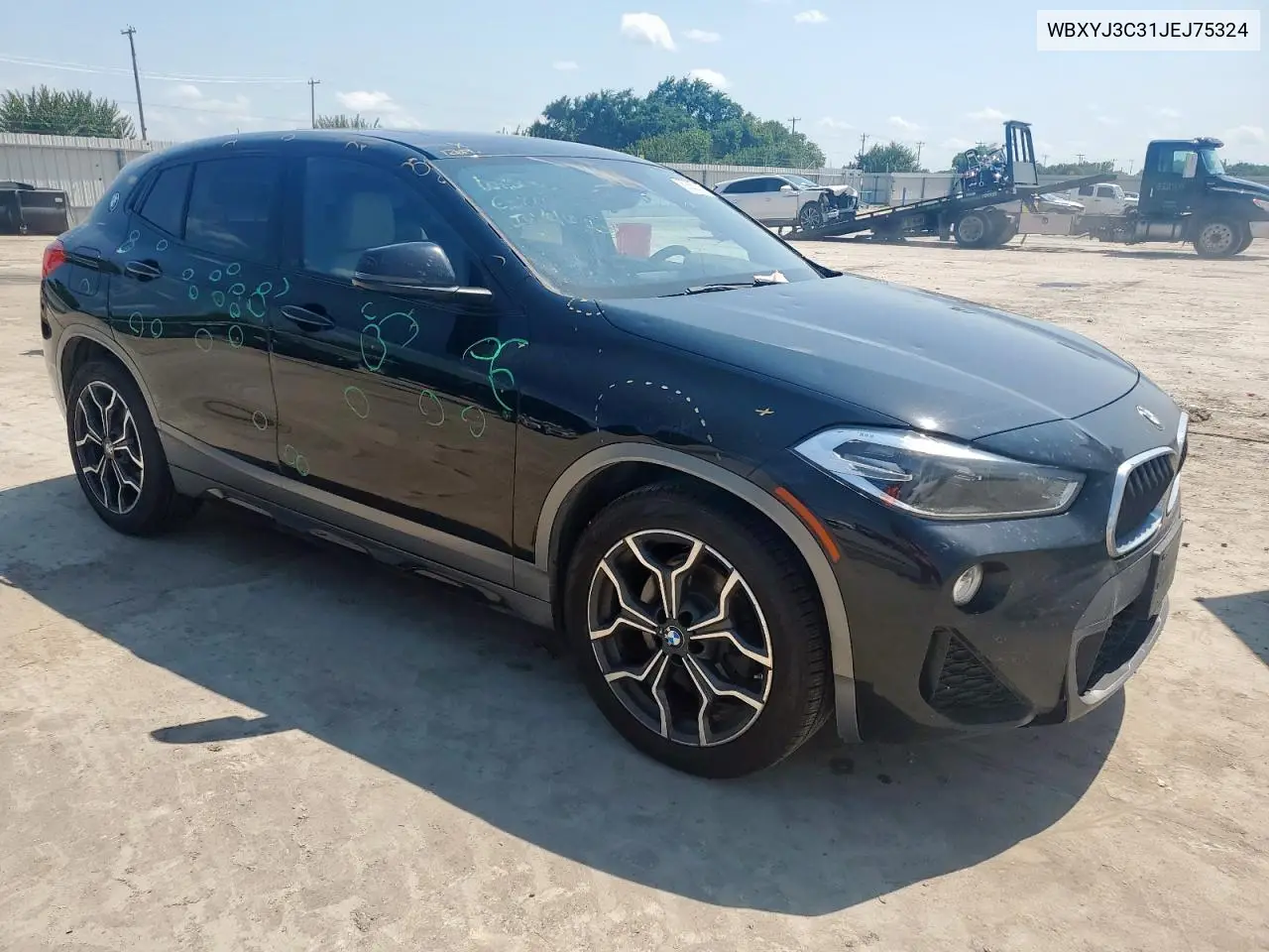 2018 BMW X2 Sdrive28I VIN: WBXYJ3C31JEJ75324 Lot: 60657165