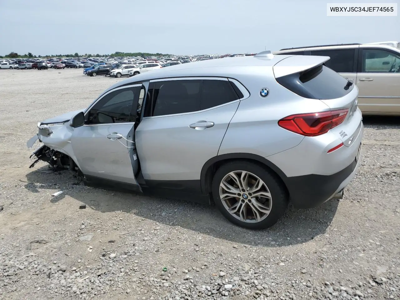 2018 BMW X2 xDrive28I VIN: WBXYJ5C34JEF74565 Lot: 60669475
