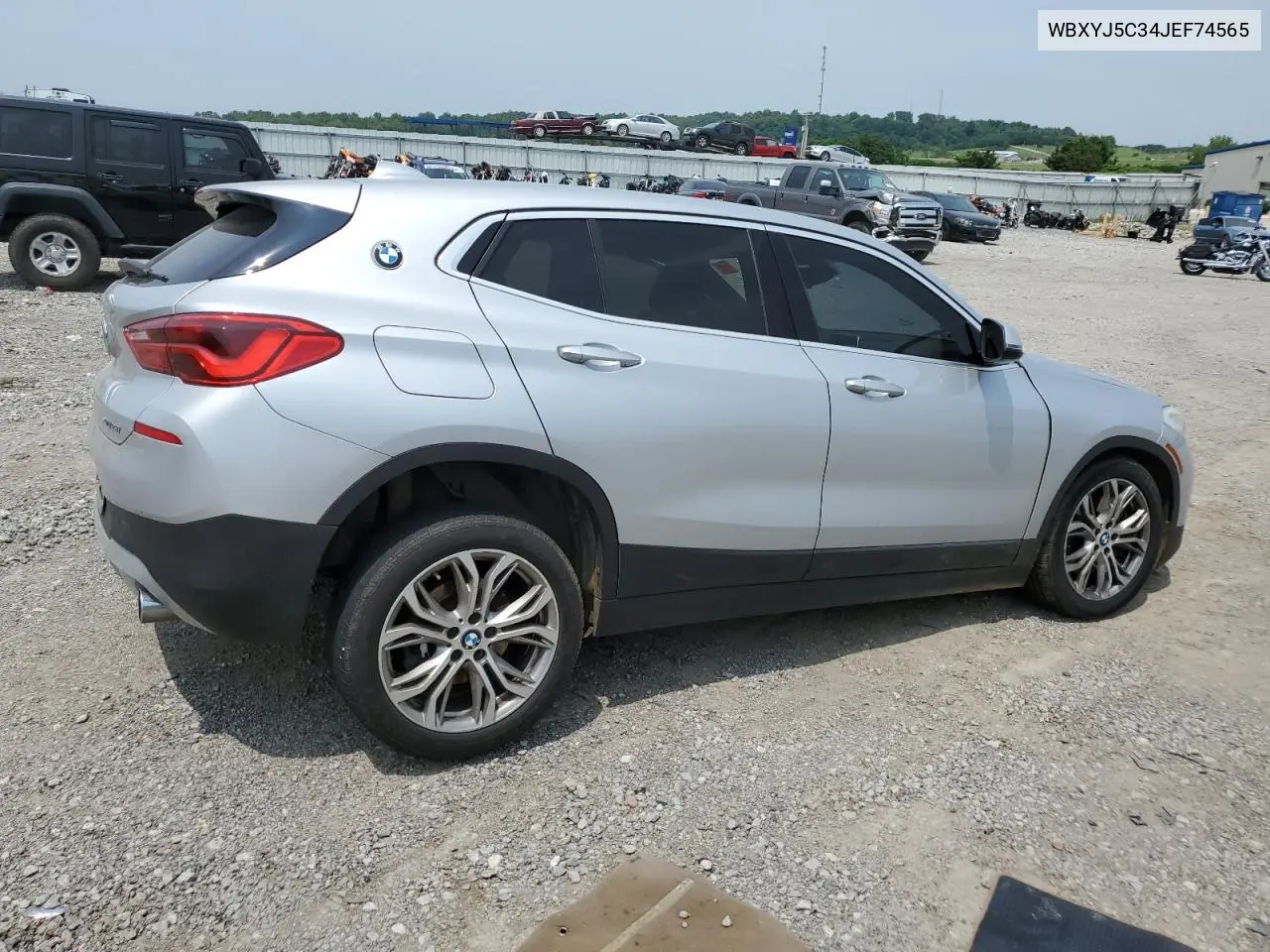 2018 BMW X2 xDrive28I VIN: WBXYJ5C34JEF74565 Lot: 60669475