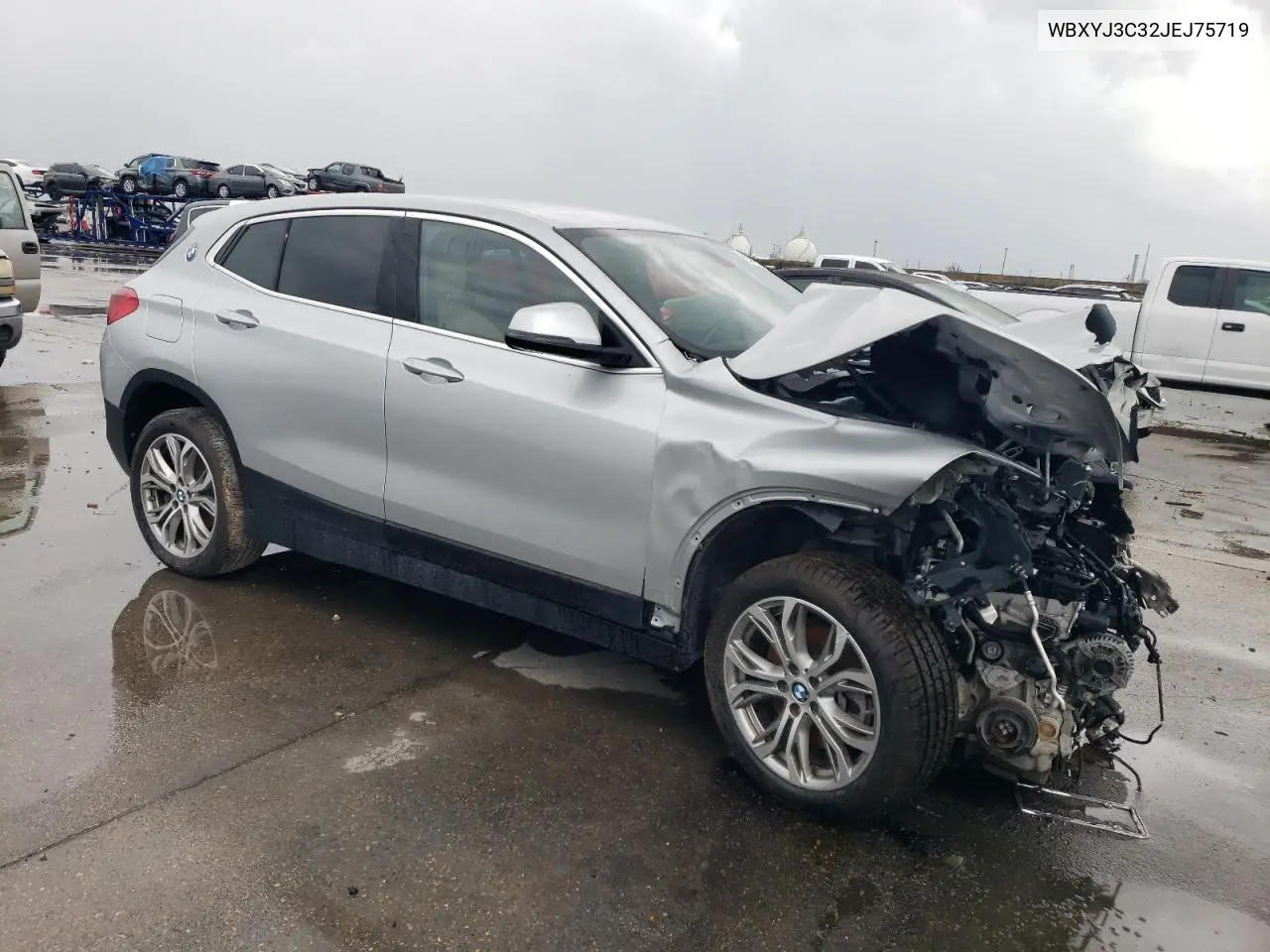 2018 BMW X2 Sdrive28I VIN: WBXYJ3C32JEJ75719 Lot: 60884755