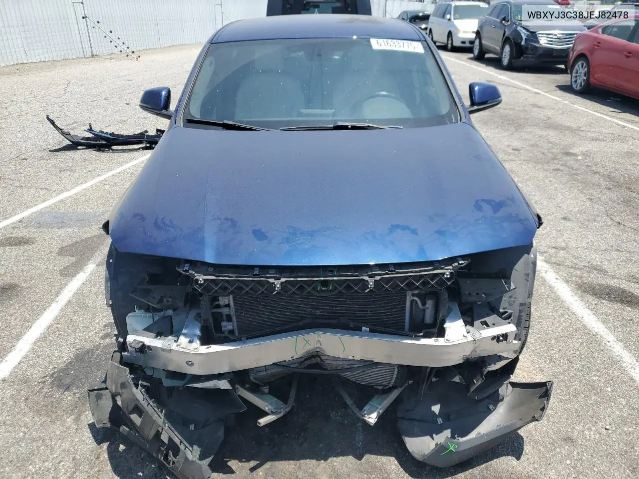2018 BMW X2 Sdrive28I VIN: WBXYJ3C38JEJ82478 Lot: 61633775