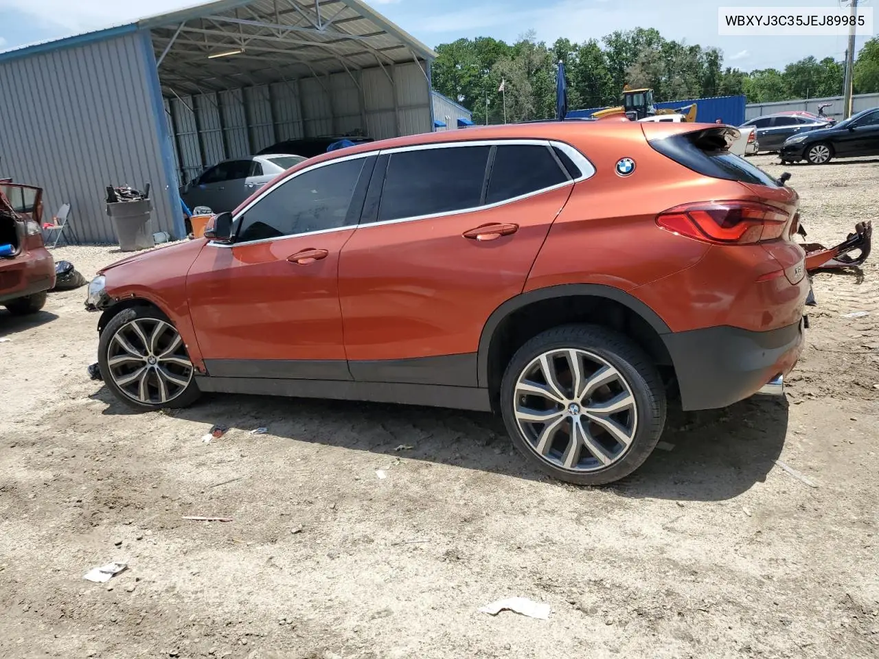 2018 BMW X2 Sdrive28I VIN: WBXYJ3C35JEJ89985 Lot: 61895565