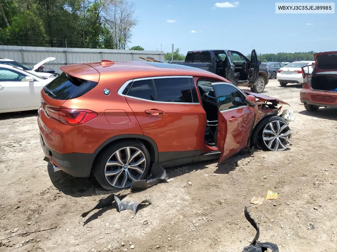 2018 BMW X2 Sdrive28I VIN: WBXYJ3C35JEJ89985 Lot: 61895565