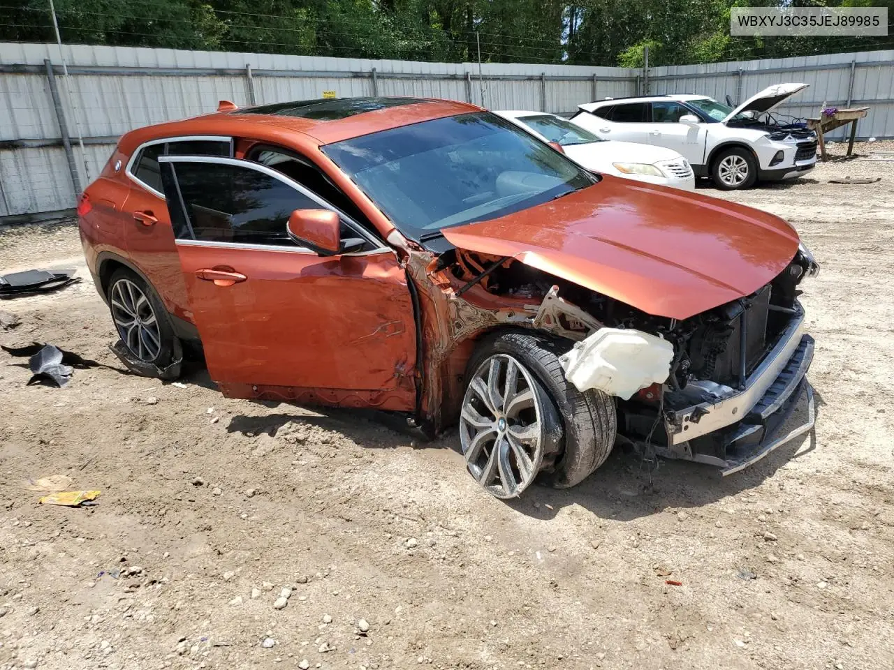 2018 BMW X2 Sdrive28I VIN: WBXYJ3C35JEJ89985 Lot: 61895565