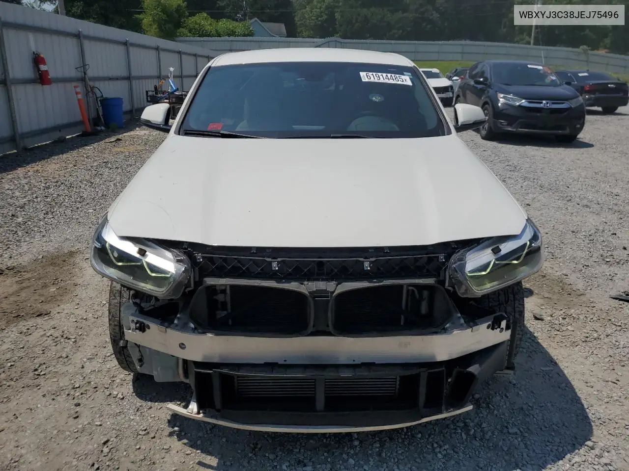 2018 BMW X2 Sdrive28I VIN: WBXYJ3C38JEJ75496 Lot: 61914485