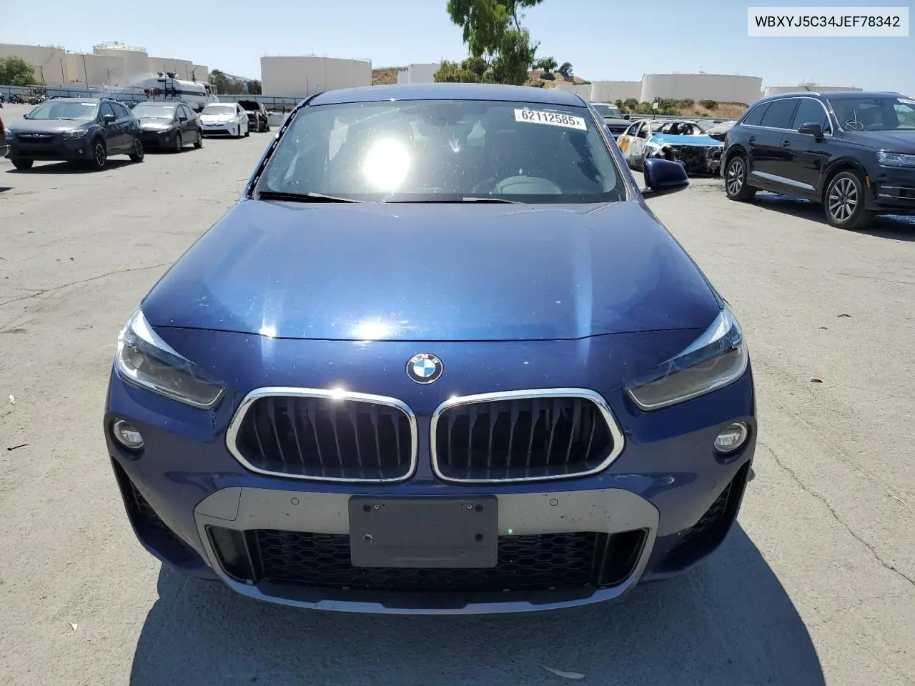2018 BMW X2 xDrive28I VIN: WBXYJ5C34JEF78342 Lot: 62112585