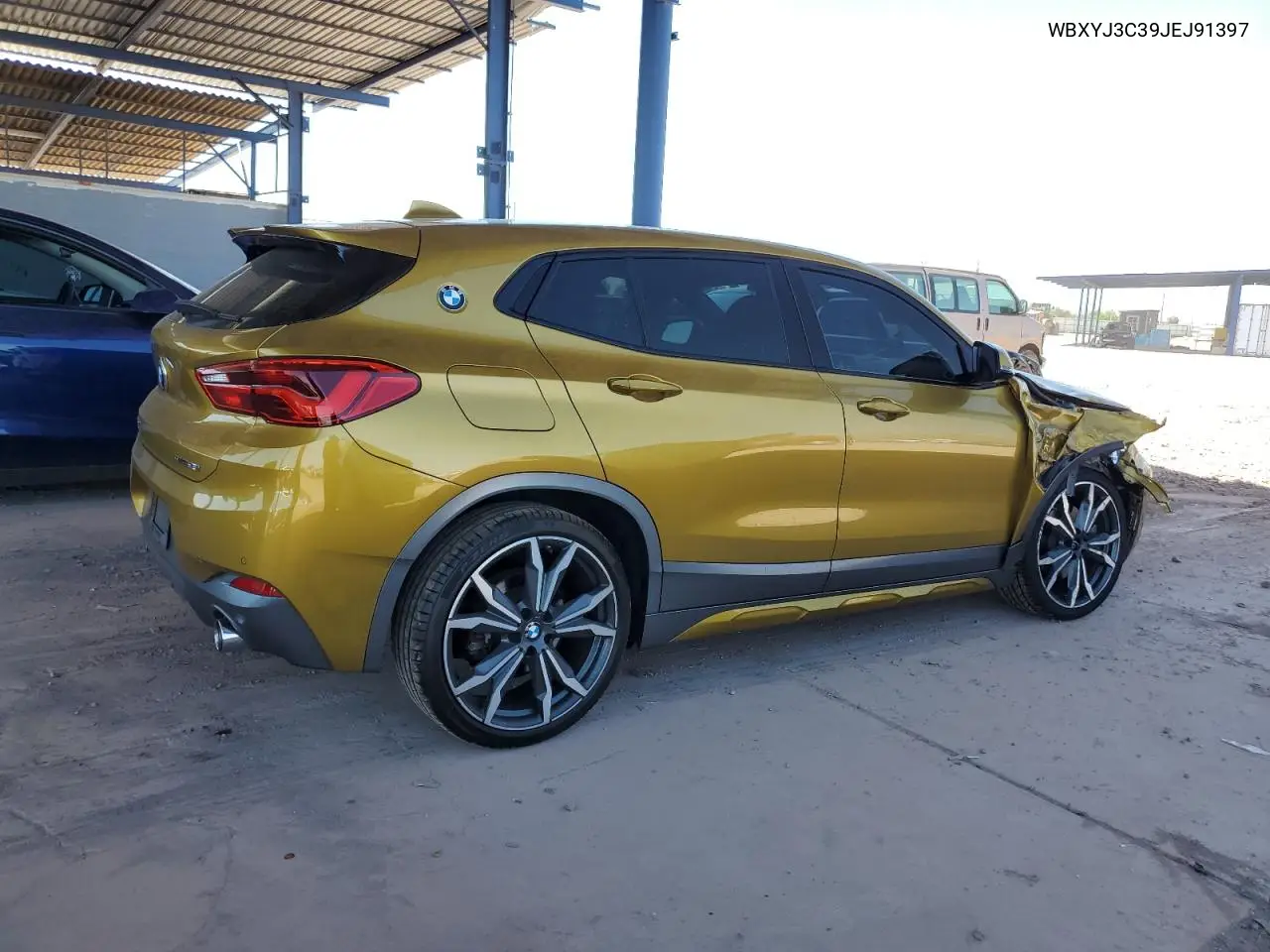 2018 BMW X2 Sdrive28I VIN: WBXYJ3C39JEJ91397 Lot: 62168425