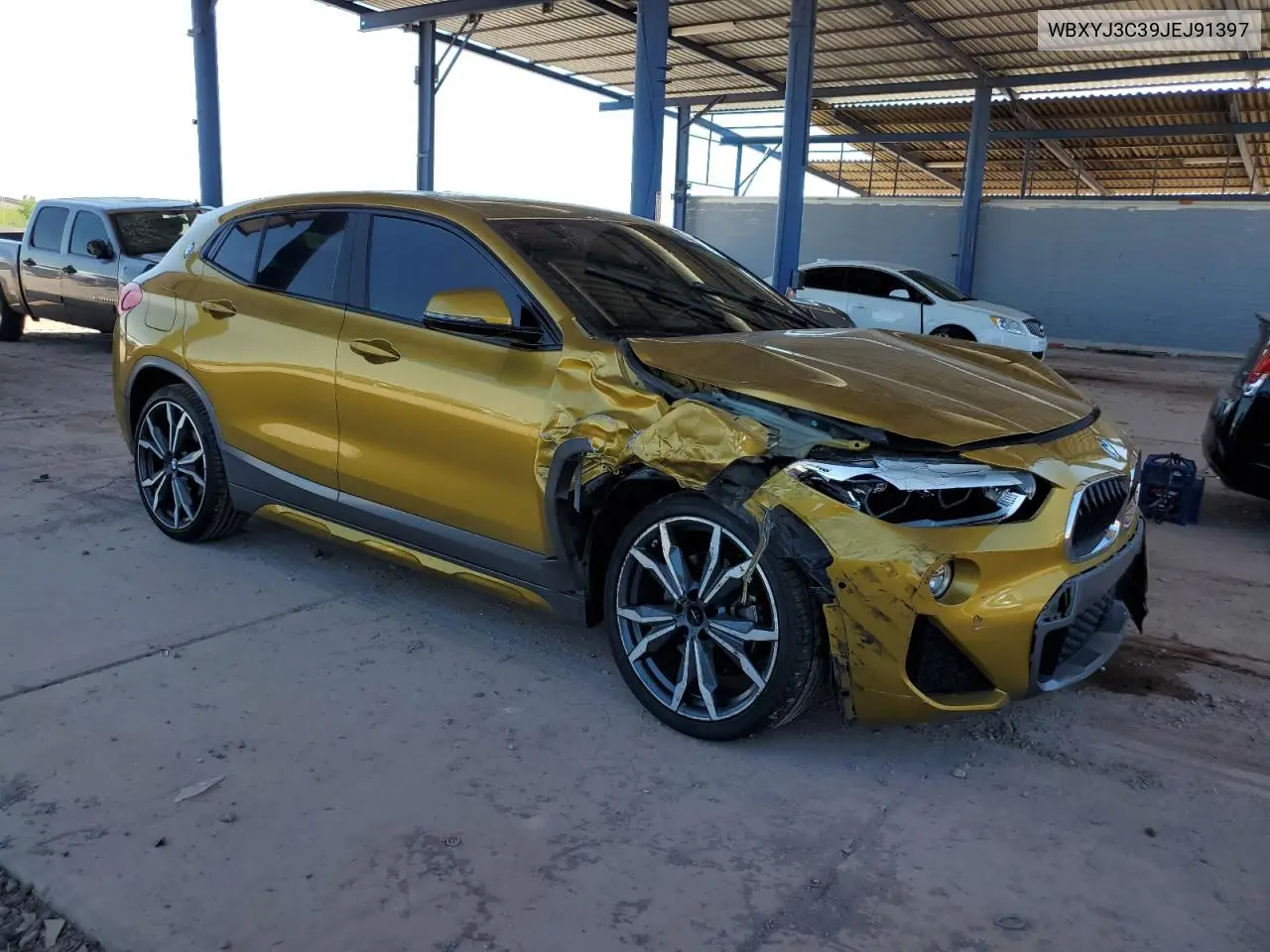 2018 BMW X2 Sdrive28I VIN: WBXYJ3C39JEJ91397 Lot: 62168425