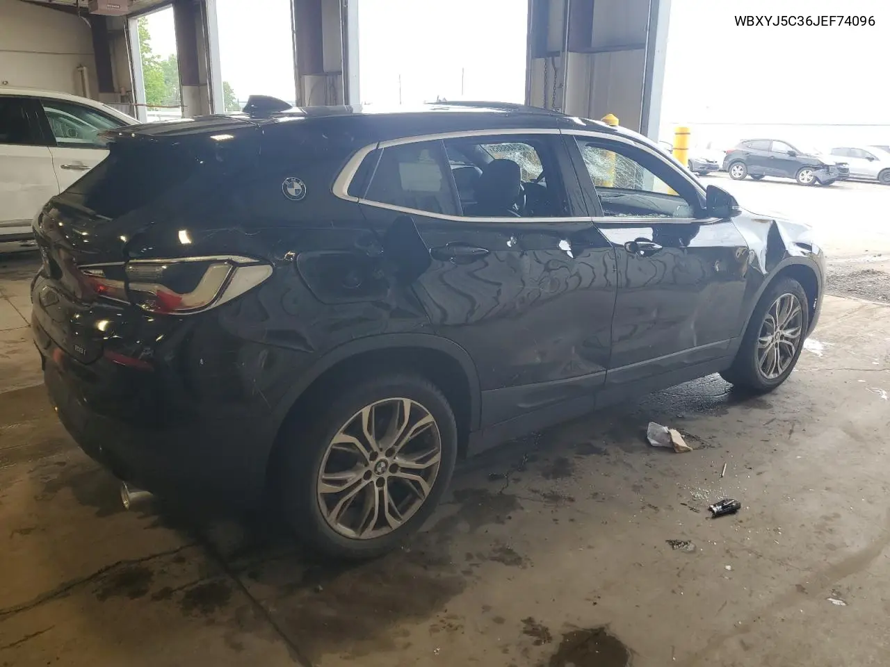 2018 BMW X2 xDrive28I VIN: WBXYJ5C36JEF74096 Lot: 62488865