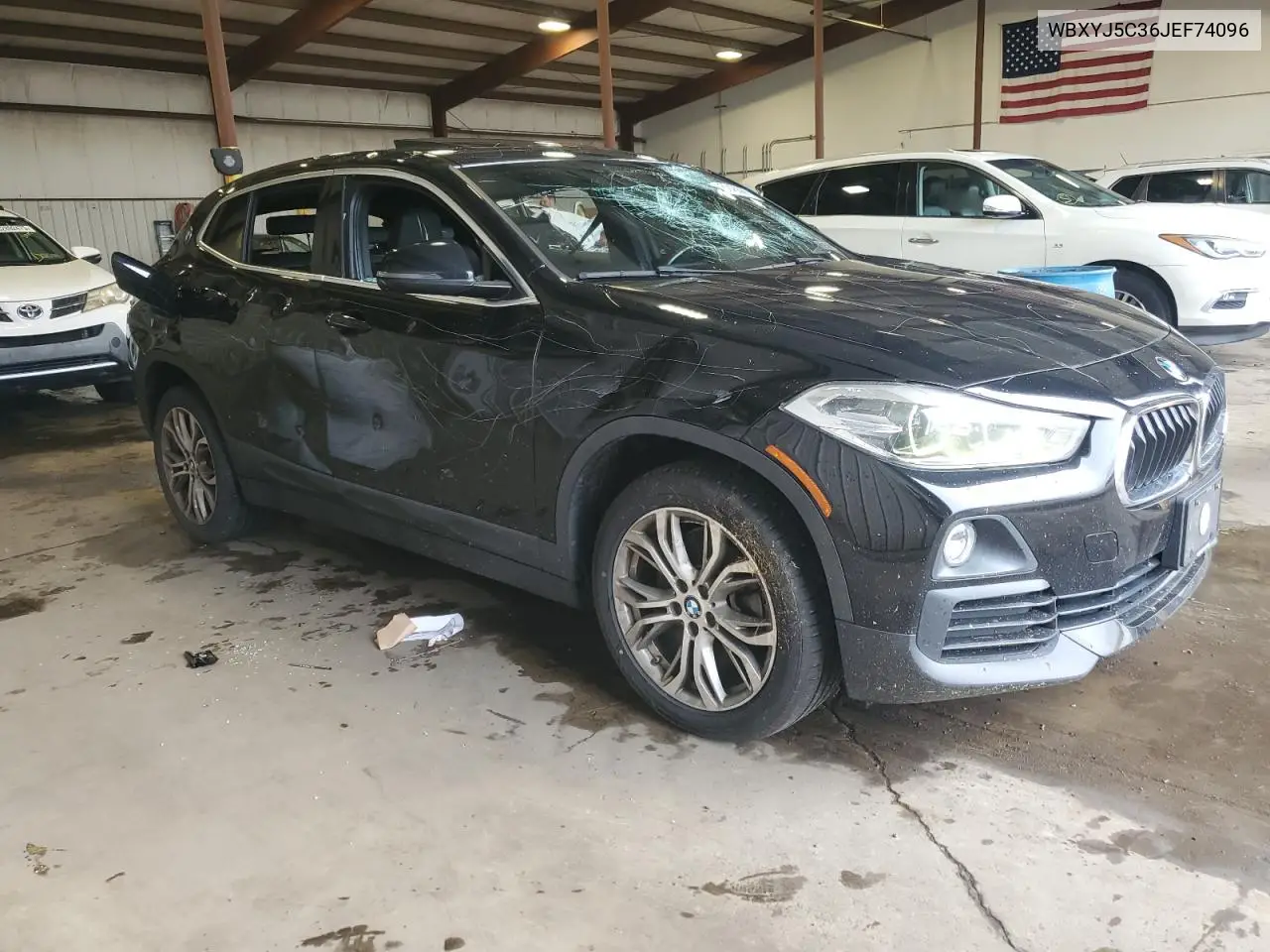 2018 BMW X2 xDrive28I VIN: WBXYJ5C36JEF74096 Lot: 62488865