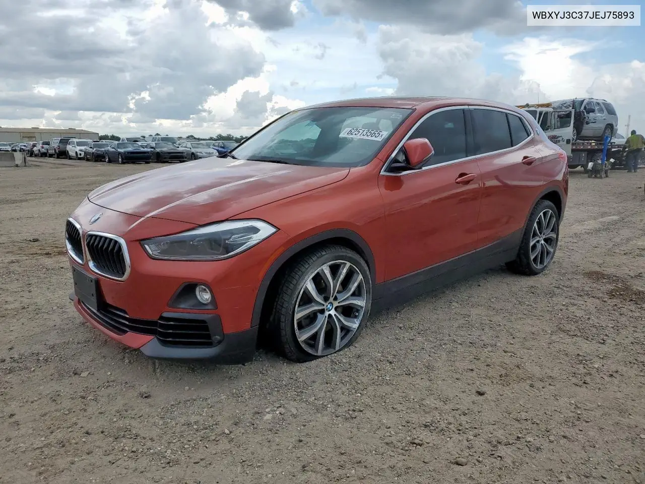 2018 BMW X2 Sdrive28I VIN: WBXYJ3C37JEJ75893 Lot: 62513565
