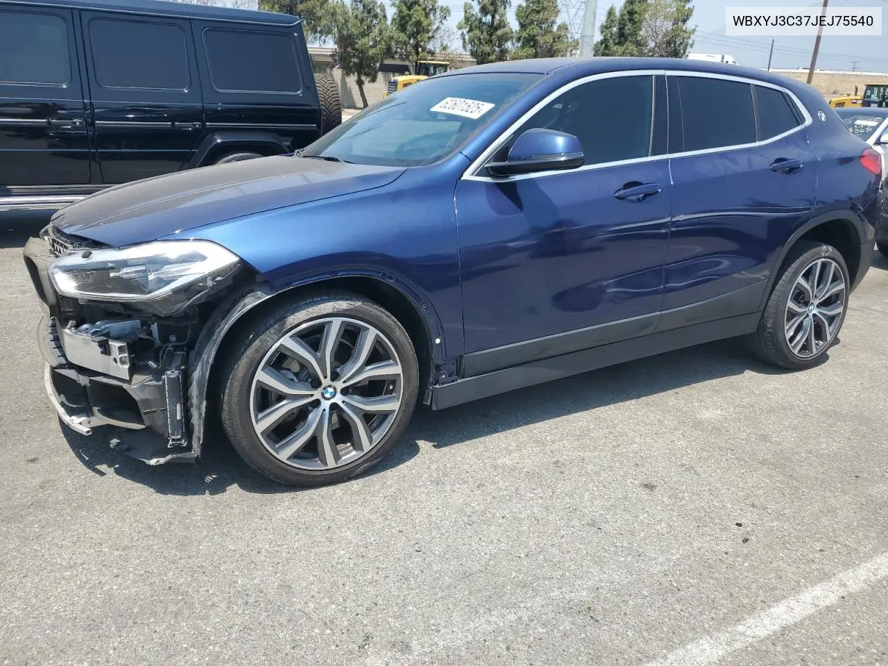 2018 BMW X2 Sdrive28I VIN: WBXYJ3C37JEJ75540 Lot: 62601525