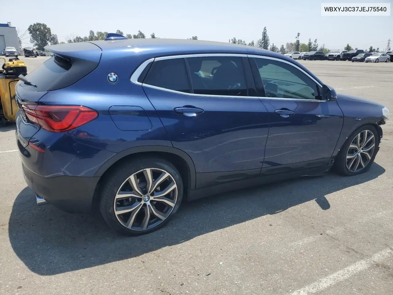 2018 BMW X2 Sdrive28I VIN: WBXYJ3C37JEJ75540 Lot: 62601525