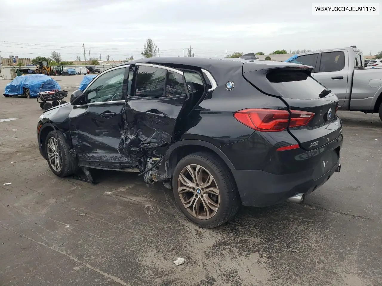 2018 BMW X2 Sdrive28I VIN: WBXYJ3C34JEJ91176 Lot: 63418365
