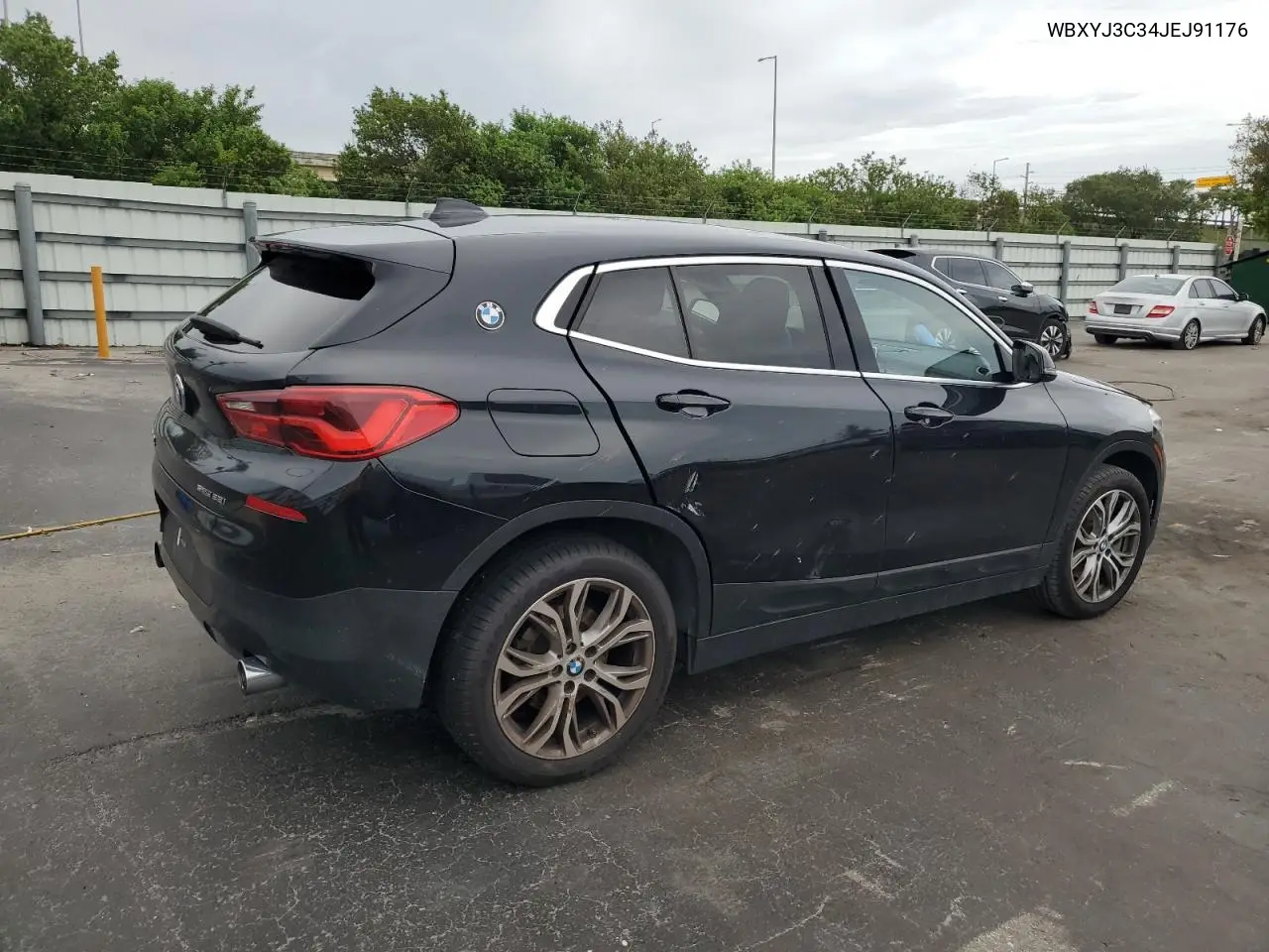 2018 BMW X2 Sdrive28I VIN: WBXYJ3C34JEJ91176 Lot: 63418365