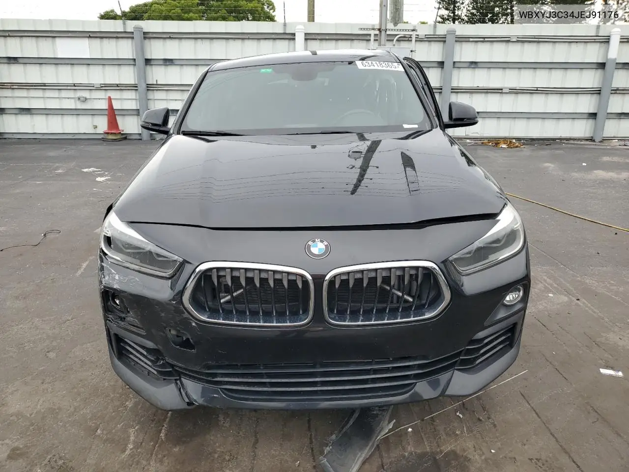 2018 BMW X2 Sdrive28I VIN: WBXYJ3C34JEJ91176 Lot: 63418365