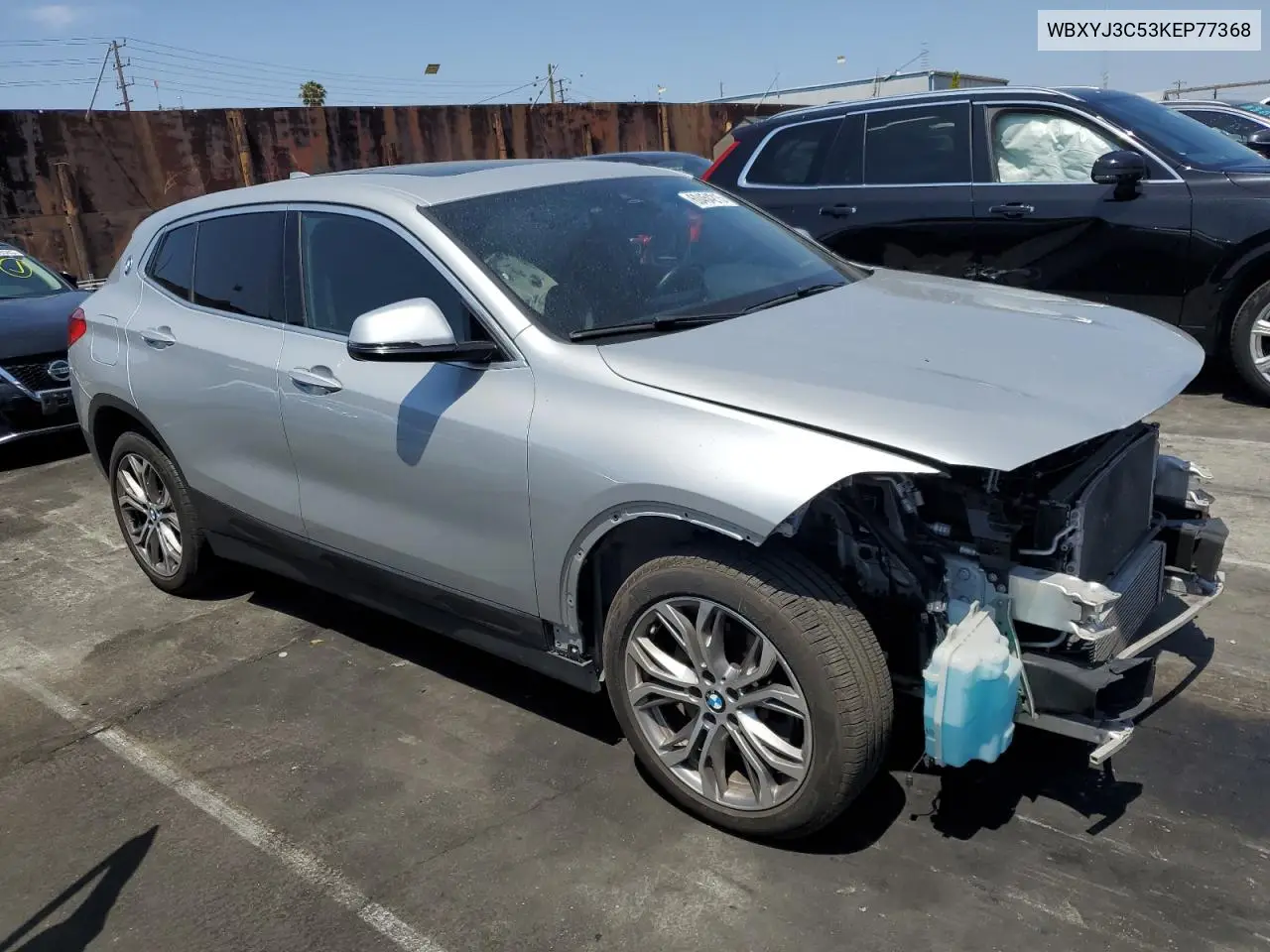 2019 BMW X2 Sdrive28I VIN: WBXYJ3C53KEP77368 Lot: 60454215