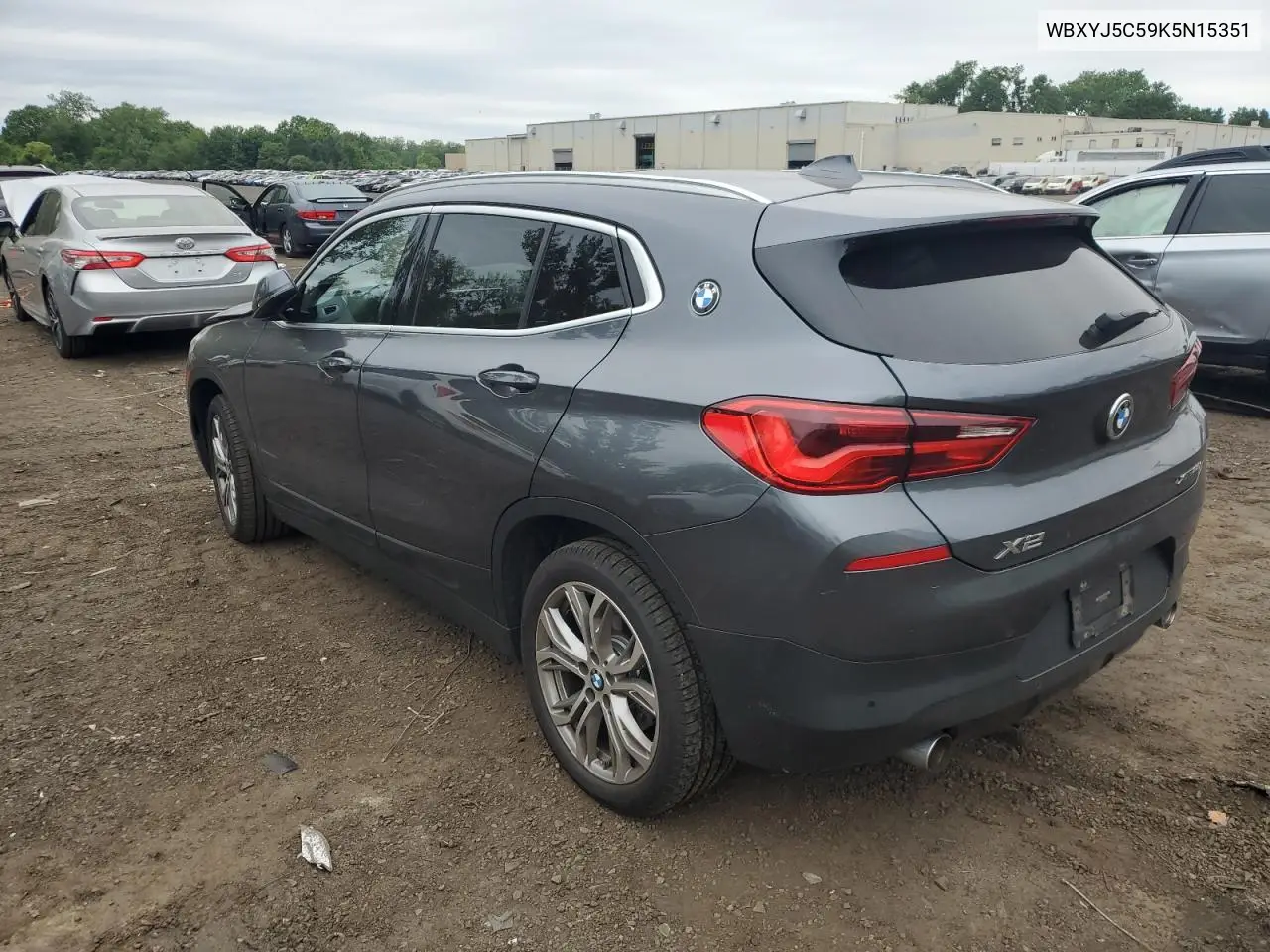 2019 BMW X2 xDrive28I VIN: WBXYJ5C59K5N15351 Lot: 62227005
