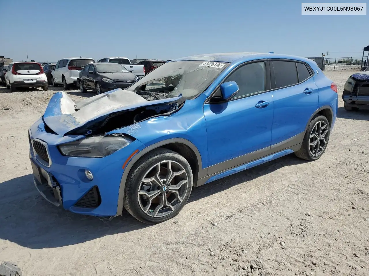 2020 BMW X2 xDrive28I VIN: WBXYJ1C00L5N98067 Lot: 31906140