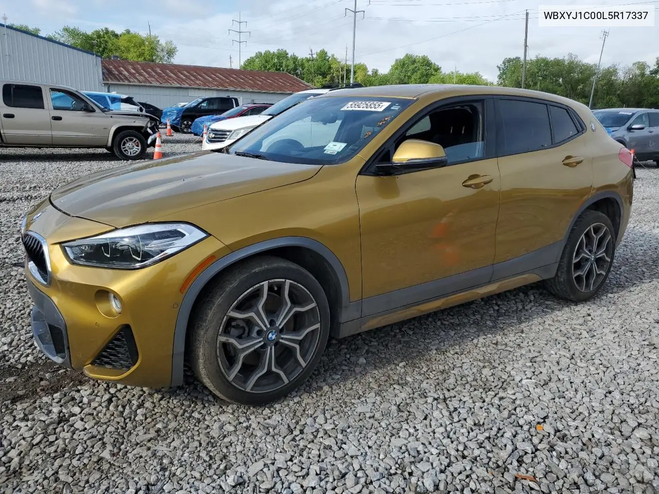 2020 BMW X2 xDrive28I VIN: WBXYJ1C00L5R17337 Lot: 55925855