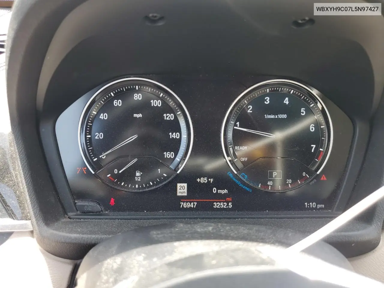 2020 BMW X2 Sdrive28I VIN: WBXYH9C07L5N97427 Lot: 56324745