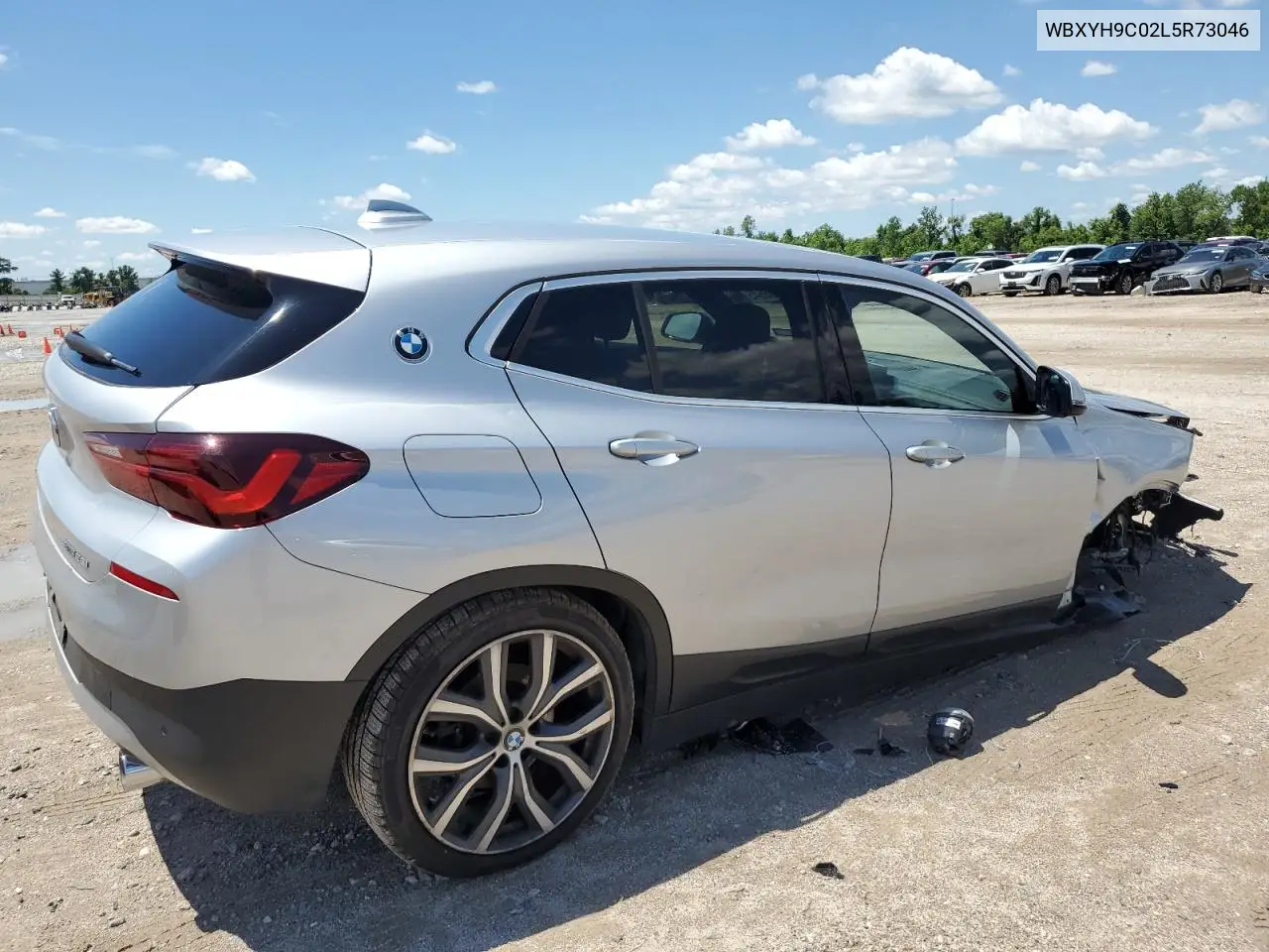 2020 BMW X2 Sdrive28I VIN: WBXYH9C02L5R73046 Lot: 56568645