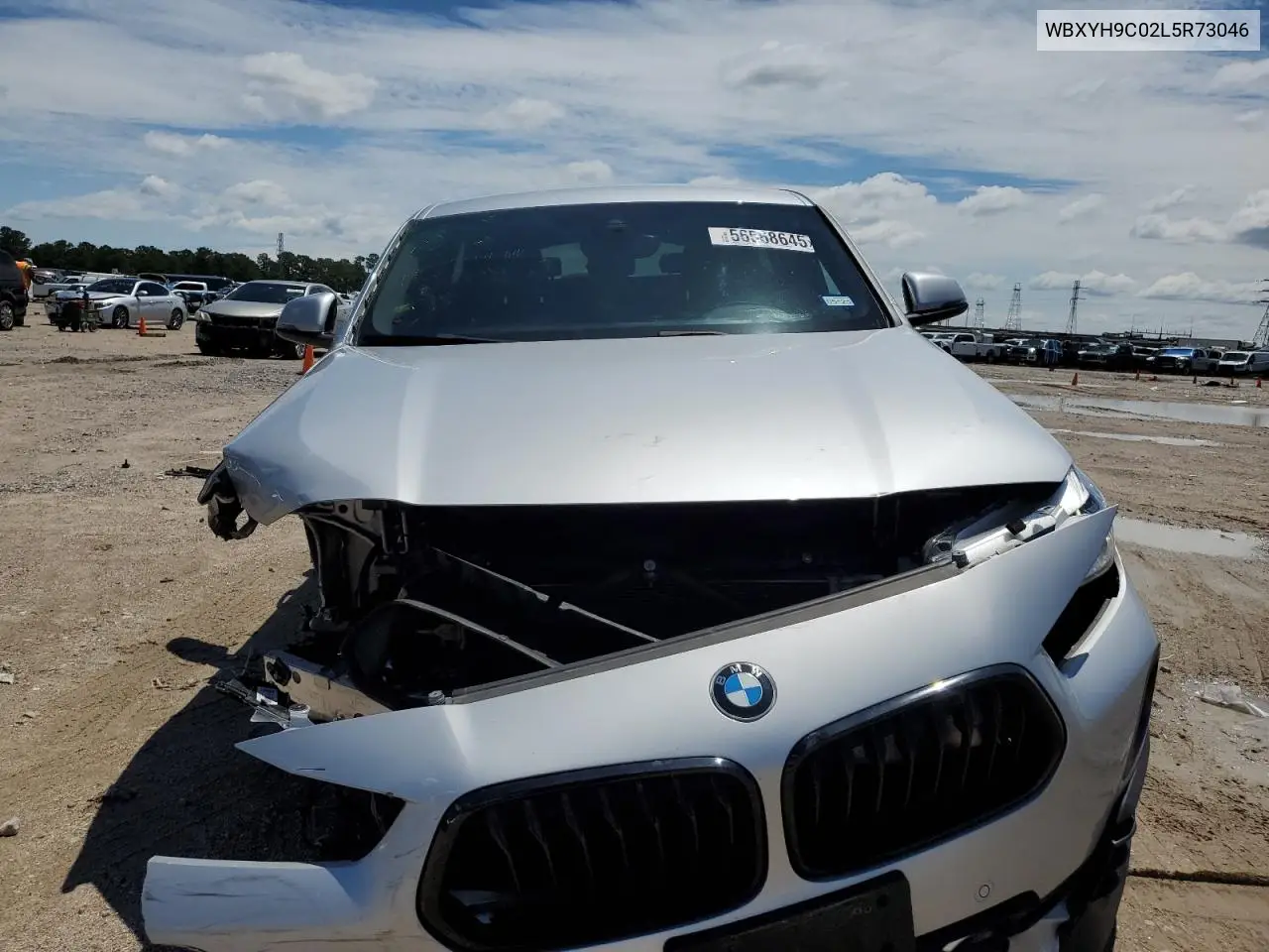 2020 BMW X2 Sdrive28I VIN: WBXYH9C02L5R73046 Lot: 56568645