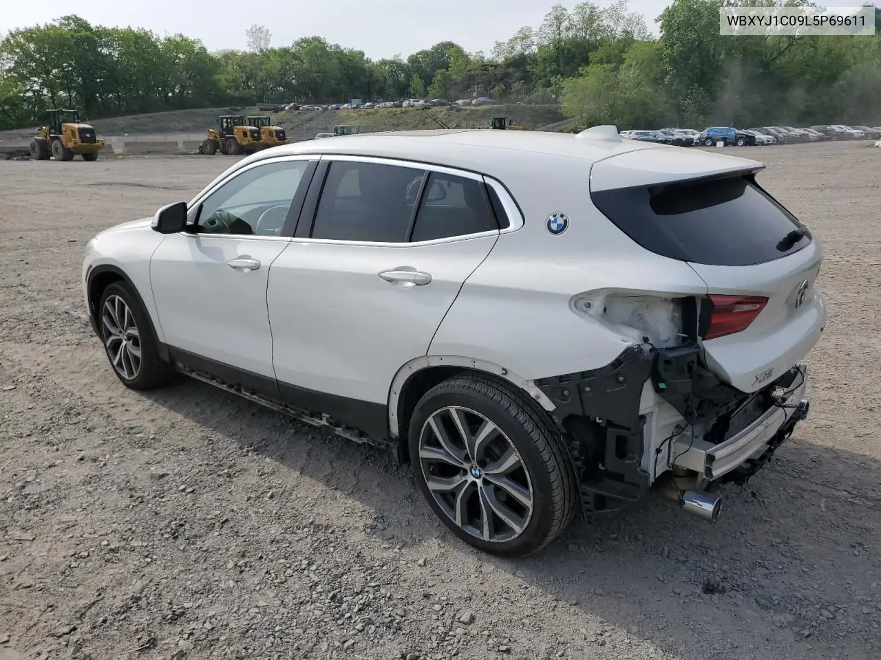 2020 BMW X2 xDrive28I VIN: WBXYJ1C09L5P69611 Lot: 56766815