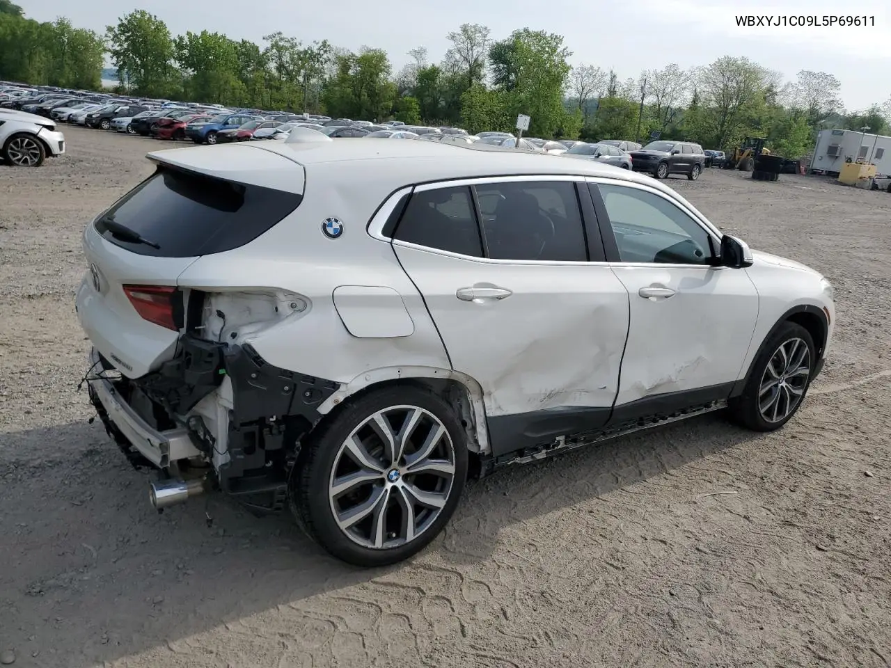 2020 BMW X2 xDrive28I VIN: WBXYJ1C09L5P69611 Lot: 56766815