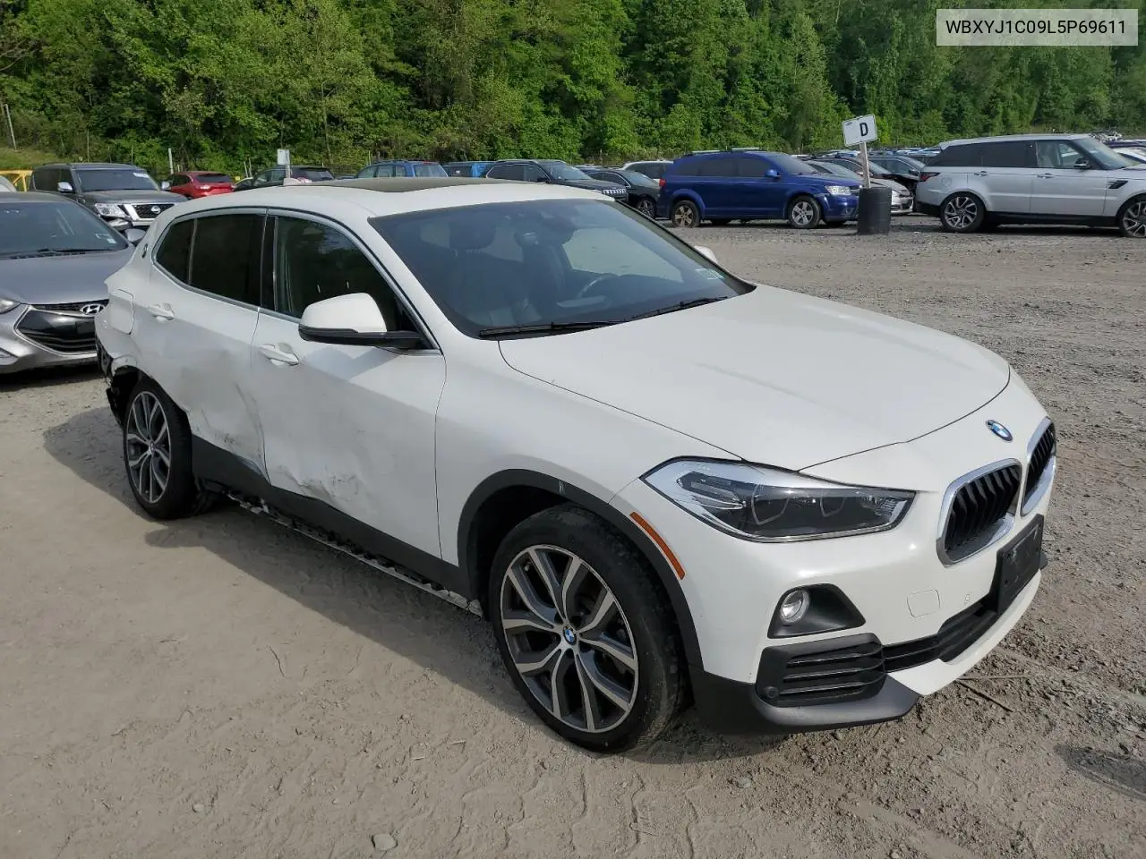 2020 BMW X2 xDrive28I VIN: WBXYJ1C09L5P69611 Lot: 56766815