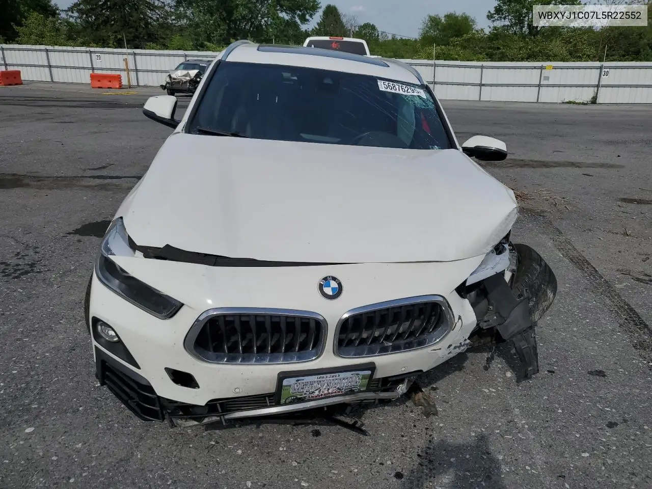 2020 BMW X2 xDrive28I VIN: WBXYJ1C07L5R22552 Lot: 56876295
