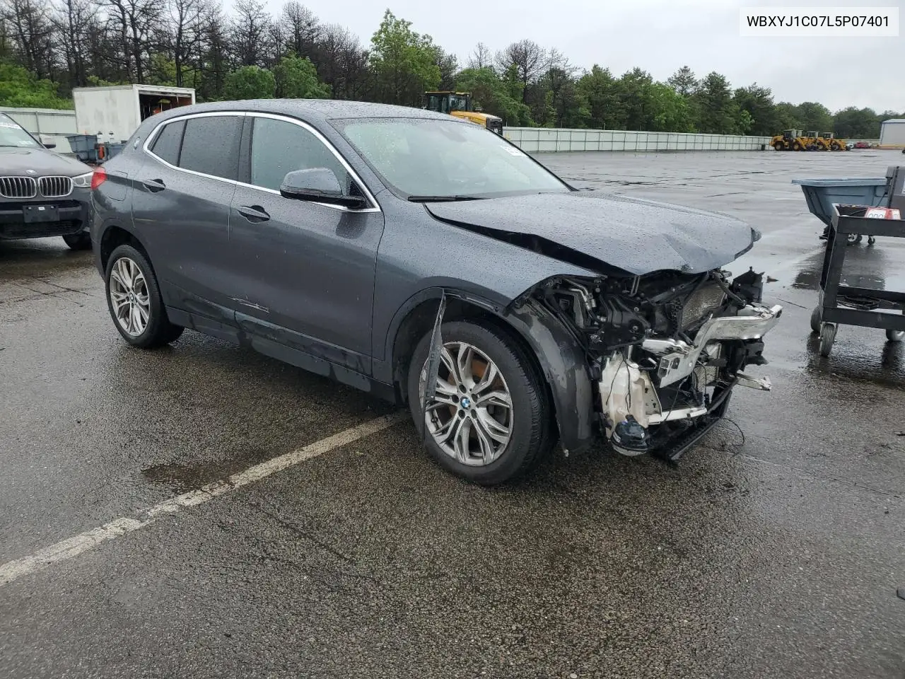 2020 BMW X2 xDrive28I VIN: WBXYJ1C07L5P07401 Lot: 59732105