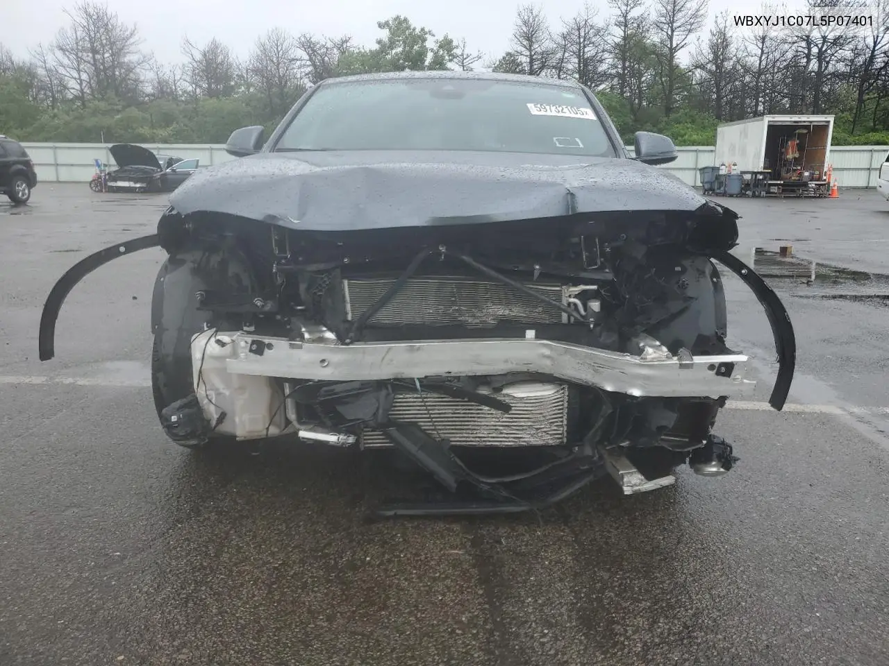 2020 BMW X2 xDrive28I VIN: WBXYJ1C07L5P07401 Lot: 59732105