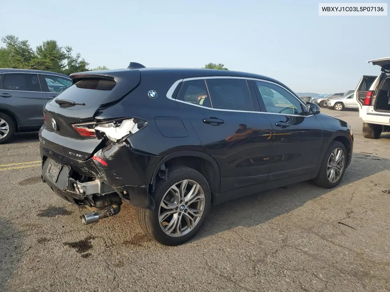 2020 BMW X2 xDrive28I VIN: WBXYJ1C03L5P07136 Lot: 60495825