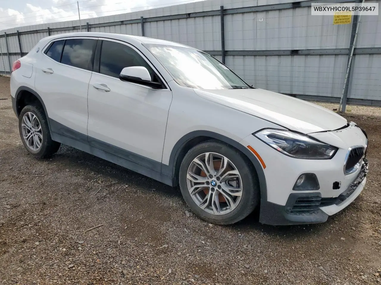 2020 BMW X2 Sdrive28I VIN: WBXYH9C09L5P39647 Lot: 61071805