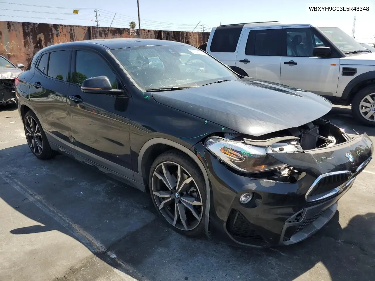 2020 BMW X2 Sdrive28I VIN: WBXYH9C03L5R48348 Lot: 61586205
