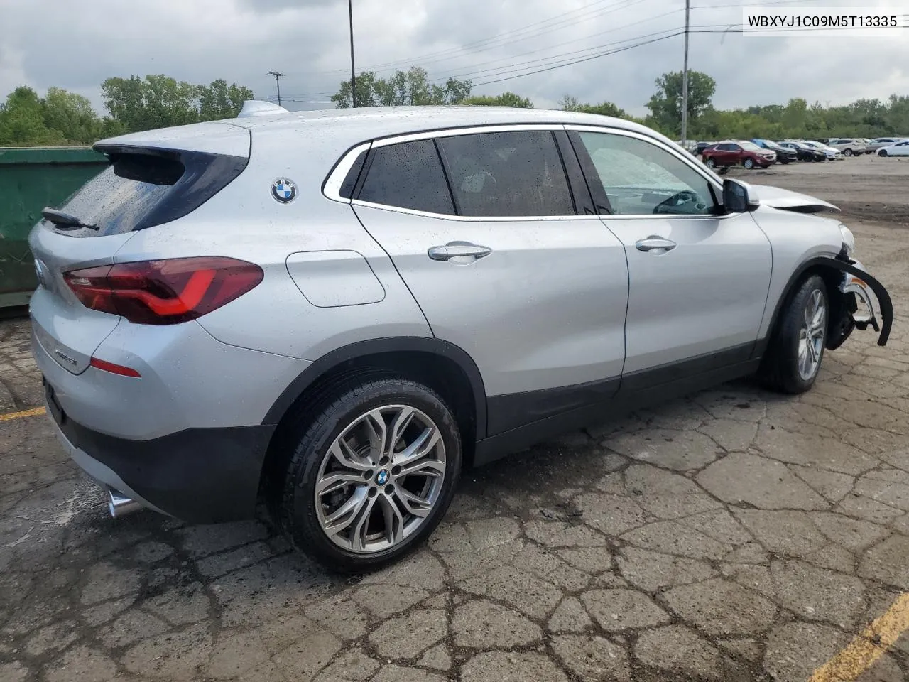 2021 BMW X2 xDrive28I VIN: WBXYJ1C09M5T13335 Lot: 69640984
