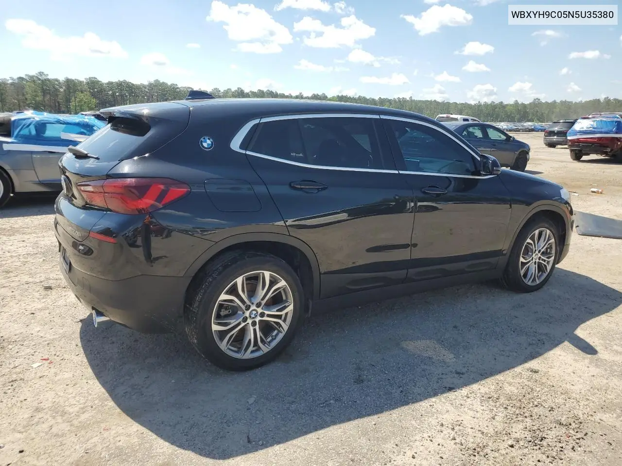 2022 BMW X2 Sdrive28I VIN: WBXYH9C05N5U35380 Lot: 57151335