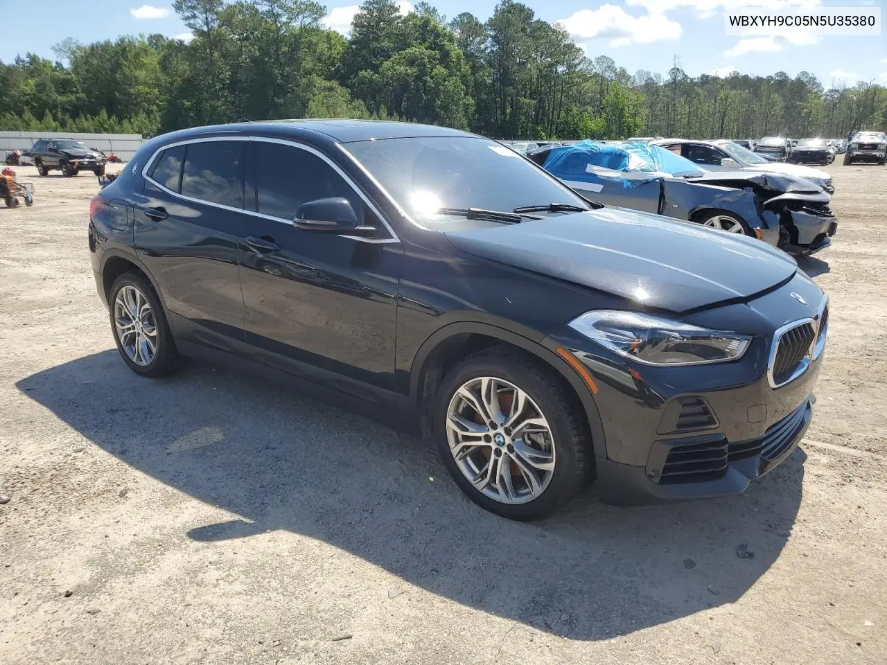 2022 BMW X2 Sdrive28I VIN: WBXYH9C05N5U35380 Lot: 57151335