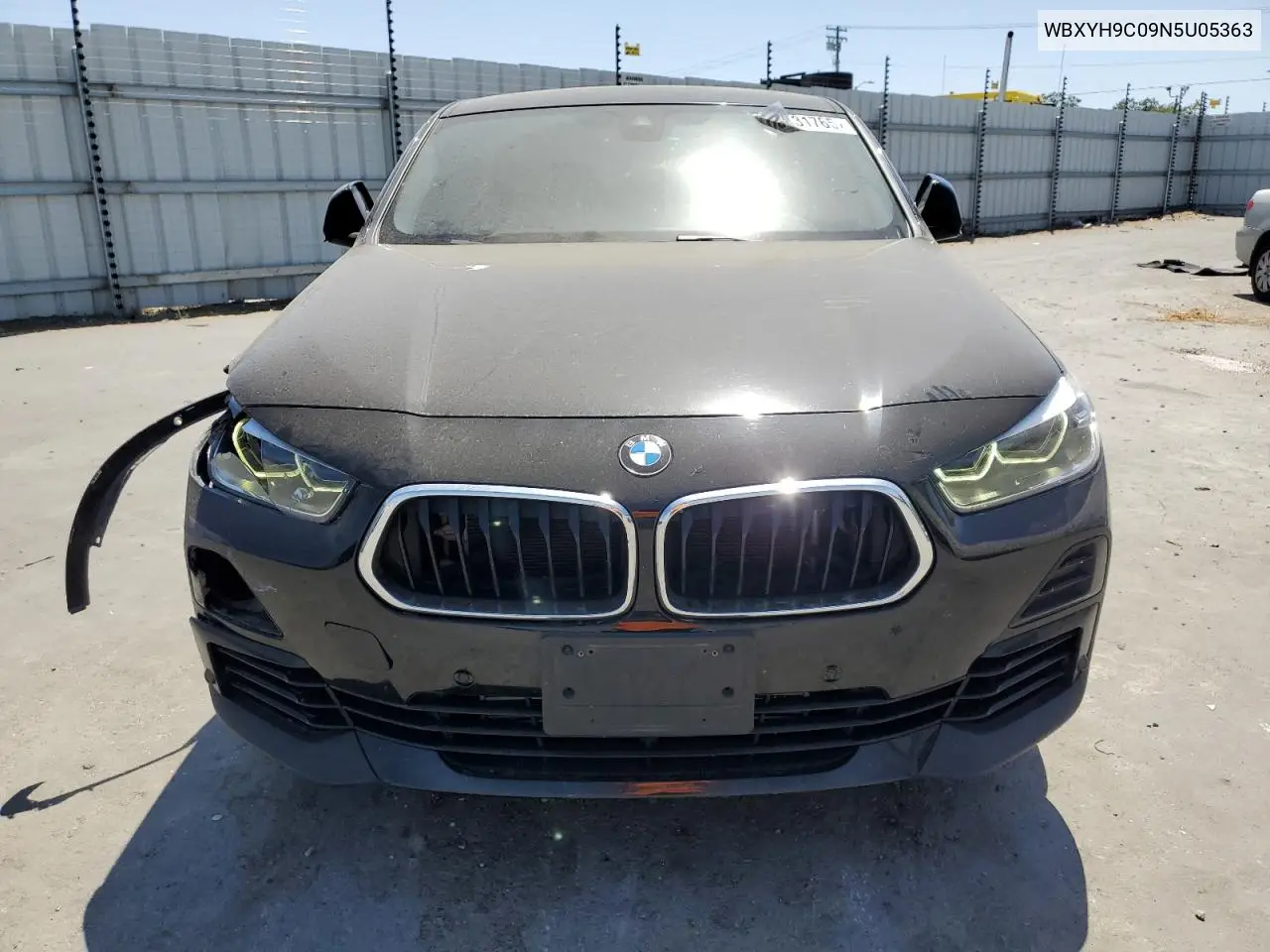 2022 BMW X2 Sdrive28I VIN: WBXYH9C09N5U05363 Lot: 60531765