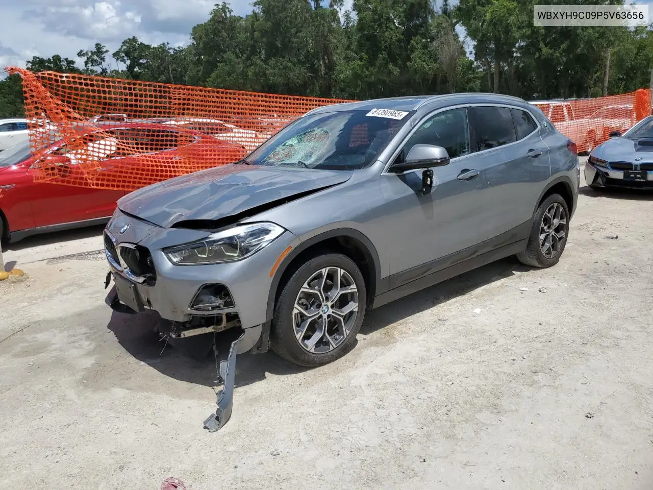 2023 BMW X2 Sdrive28I VIN: WBXYH9C09P5V63656 Lot: 61390965