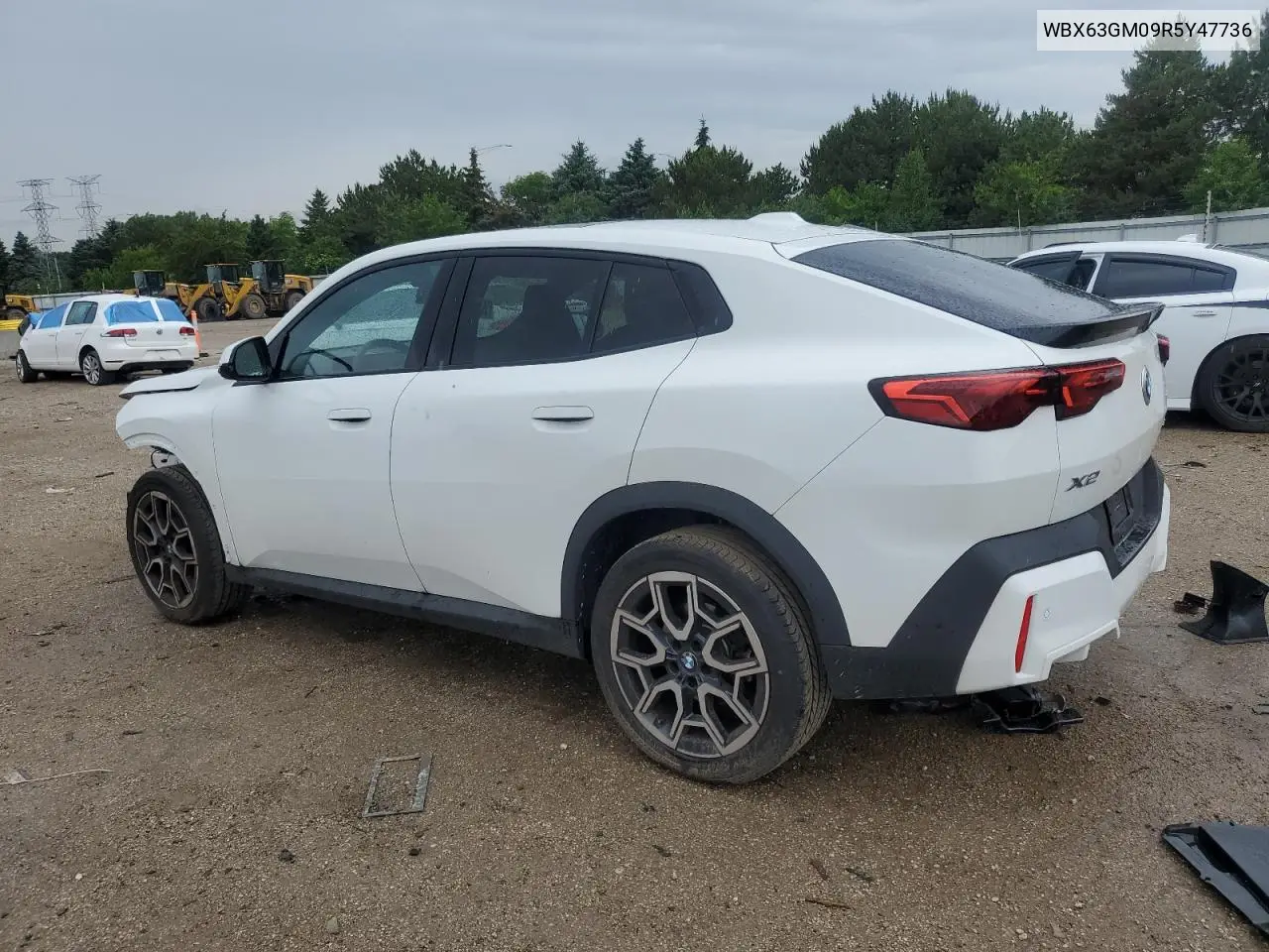 2024 BMW X2 xDrive28I VIN: WBX63GM09R5Y47736 Lot: 61365385