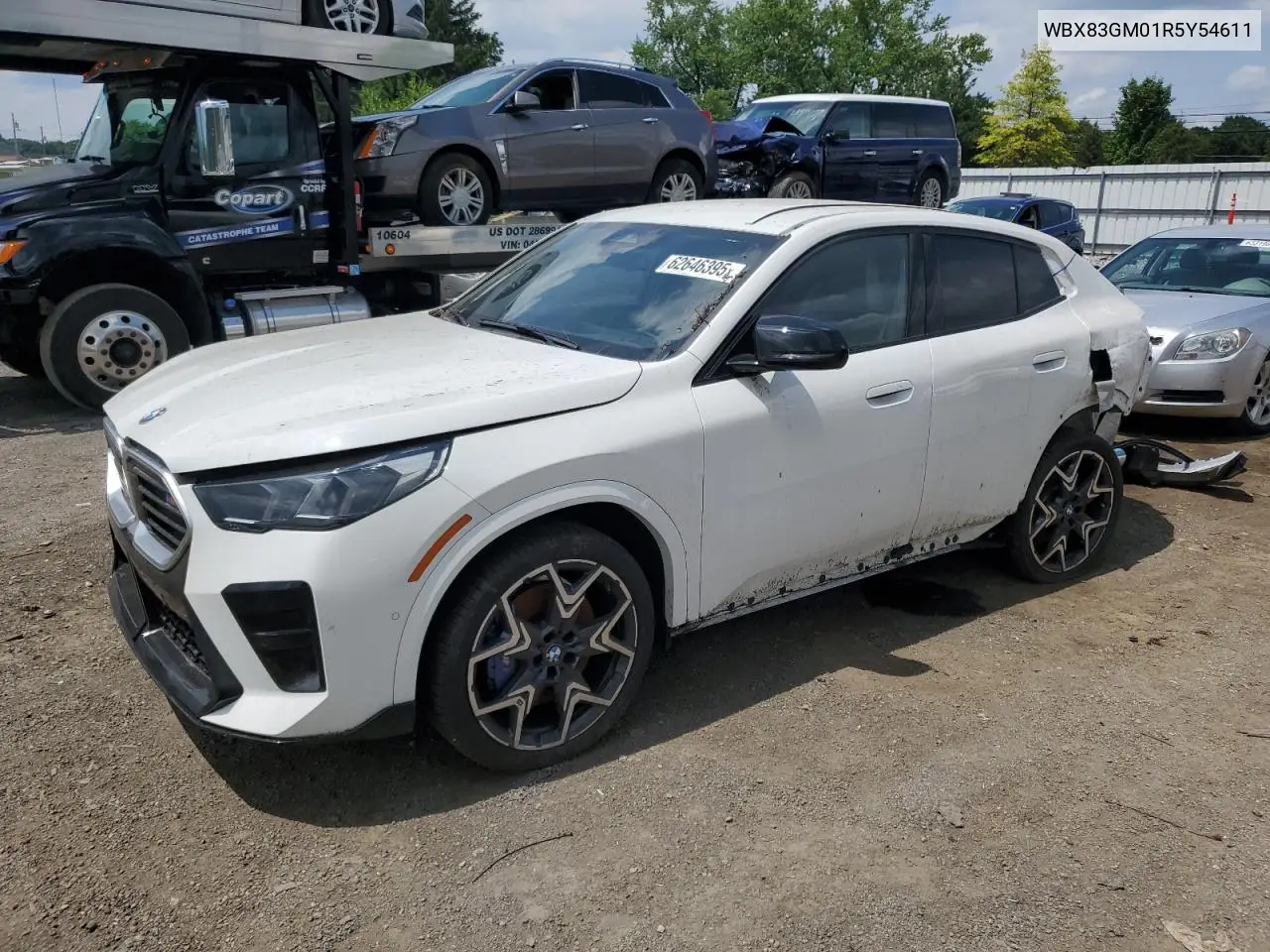2024 BMW X2 M35I VIN: WBX83GM01R5Y54611 Lot: 62646395